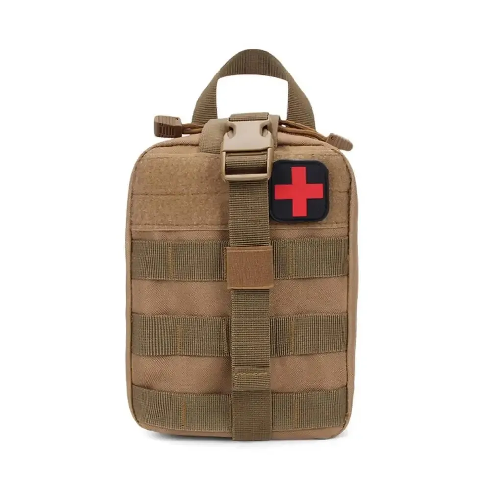 Tactical Waist Pack Camping Climbing Bag Black Emergency Case Outdoor Water First Aid Kits Travel Oxford Cloth