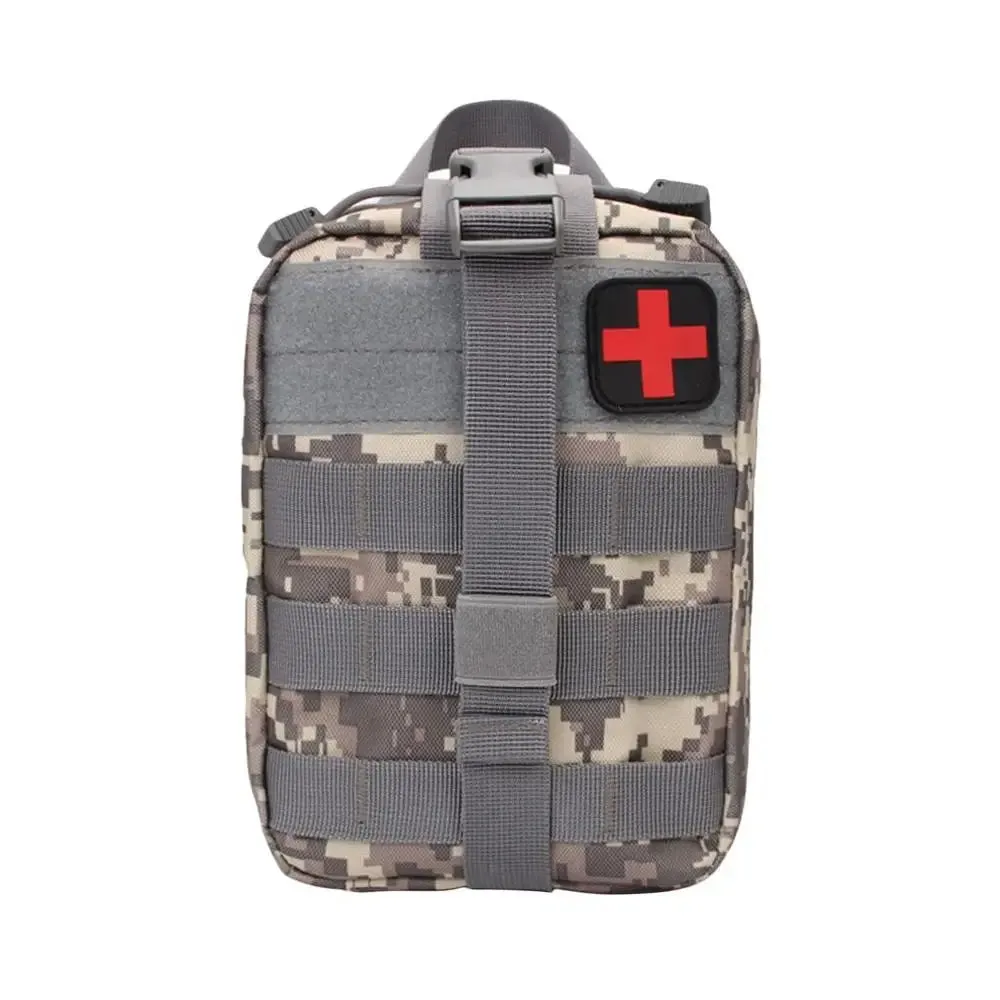 Tactical Waist Pack Camping Climbing Bag Black Emergency Case Outdoor Water First Aid Kits Travel Oxford Cloth