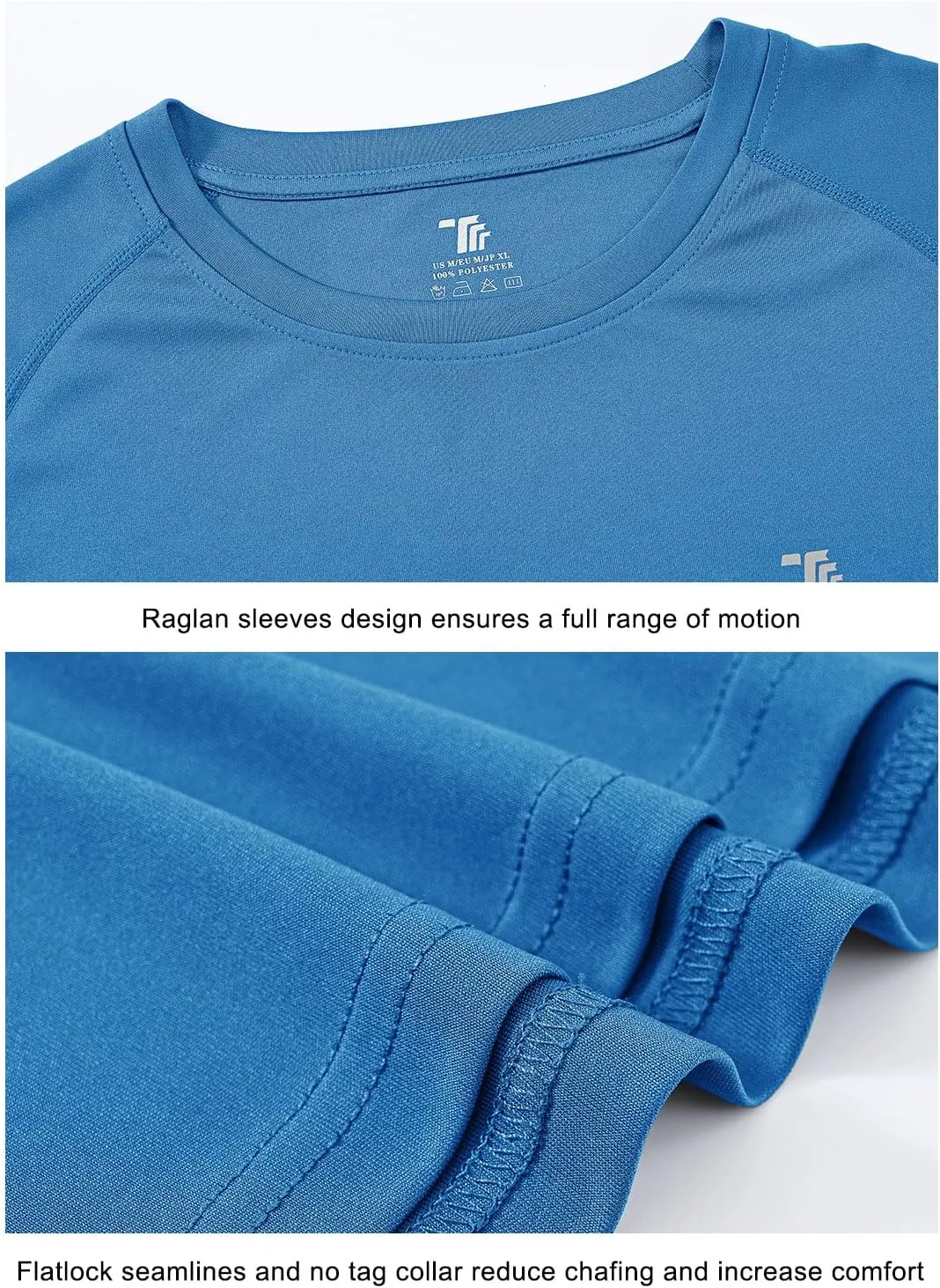 TBMPOY Mens Sun Protection Hiking Shirts Long Sleeve Water UPF 50  SPF UV Shirts Lightweight Fishing Hiking Swimming