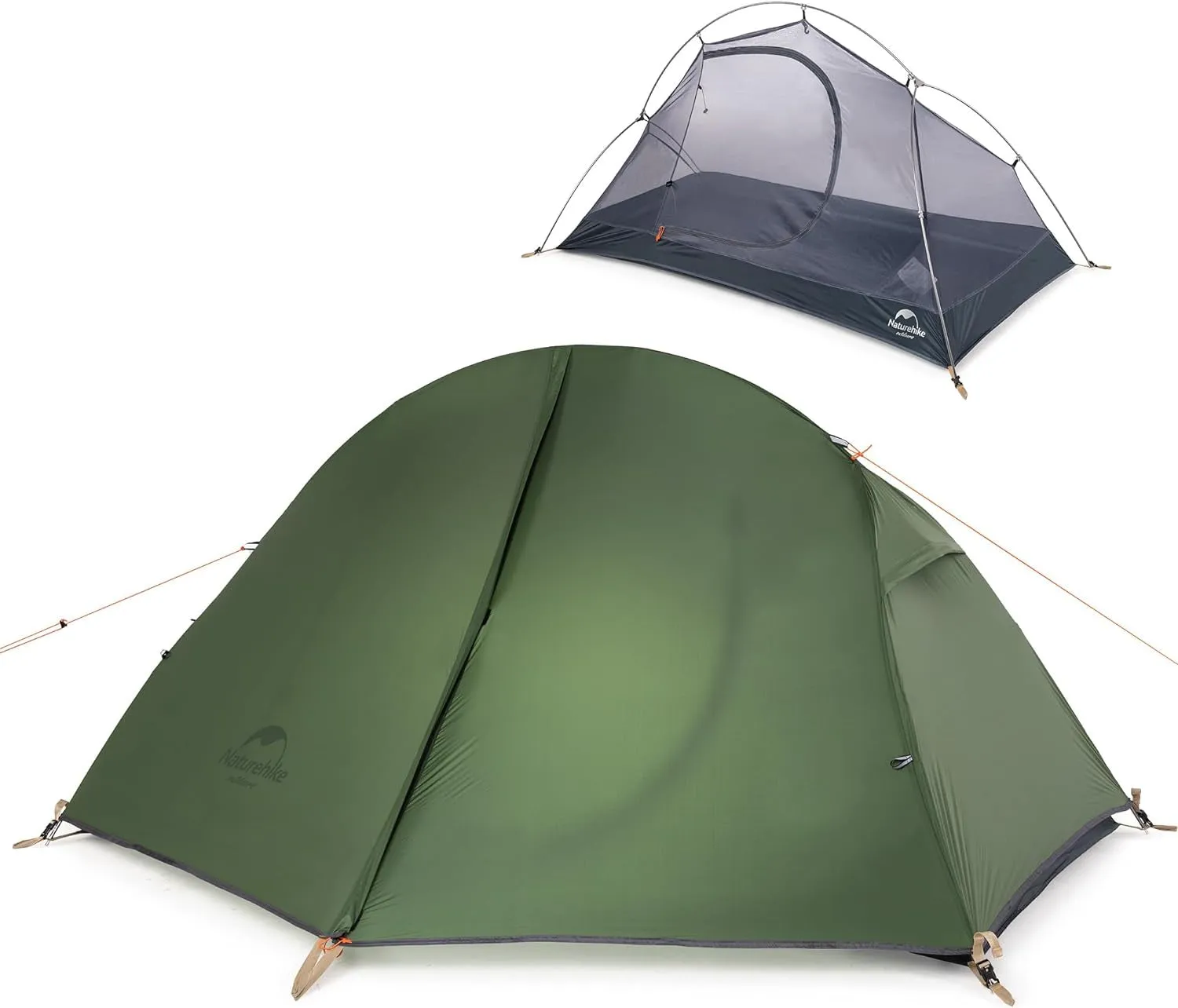 Tent One Person Limited-time offer with Waterproof Included Standing Person Backpacking Set Person Exclusive promotion 1 Footprint Tent, Easy Person, 1 Free Tent, up Tent for Lightweight Single Bikepacking