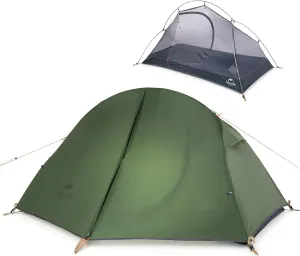 Tent One Person Limited-time offer with Waterproof Included Standing Person Backpacking Set Person Exclusive promotion 1 Footprint Tent, Easy Person, 1 Free Tent, up Tent for Lightweight Single Bikepacking