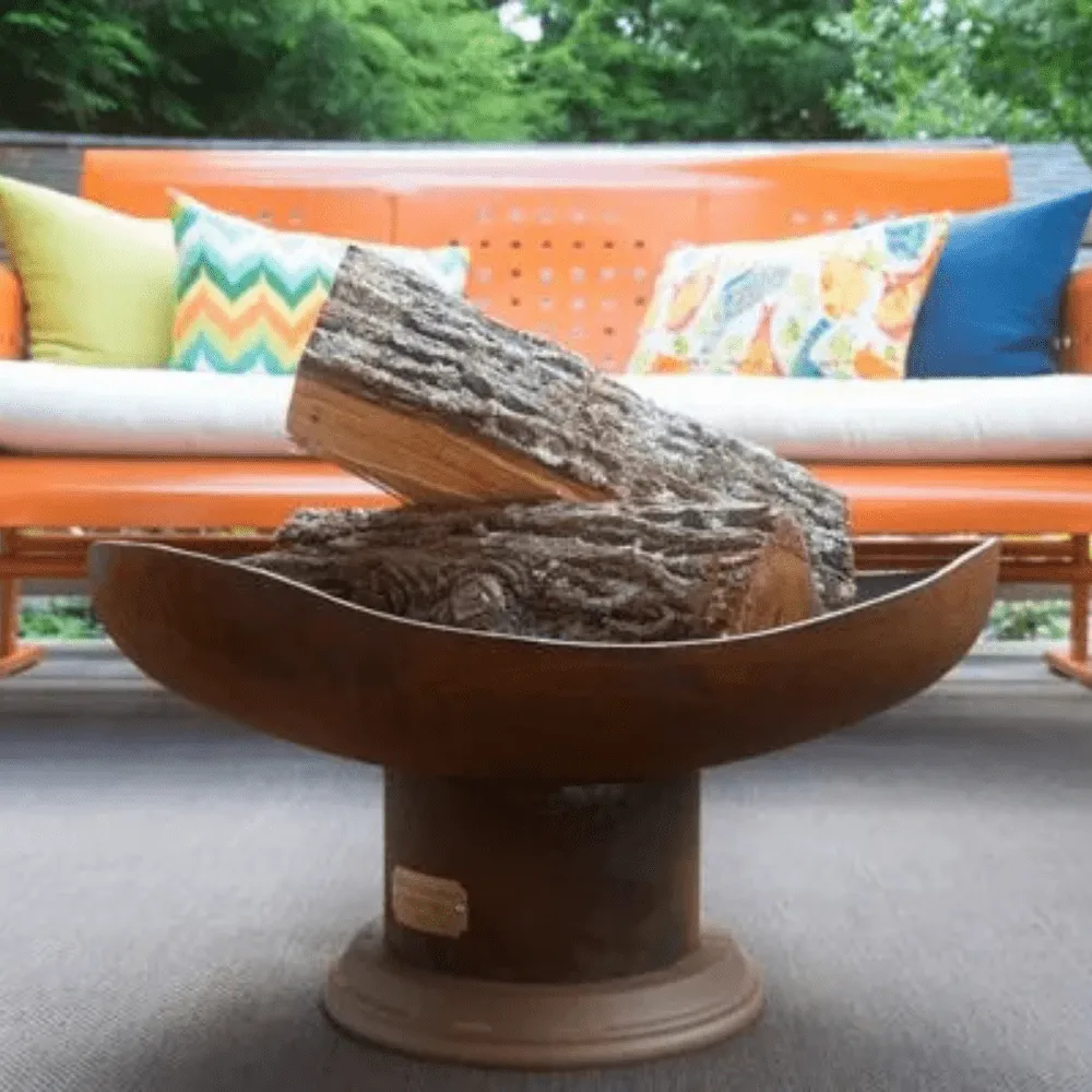 The Fire Pit Gallery 24-Inch Mini Sand Dune Portable Steel Fire Bowl