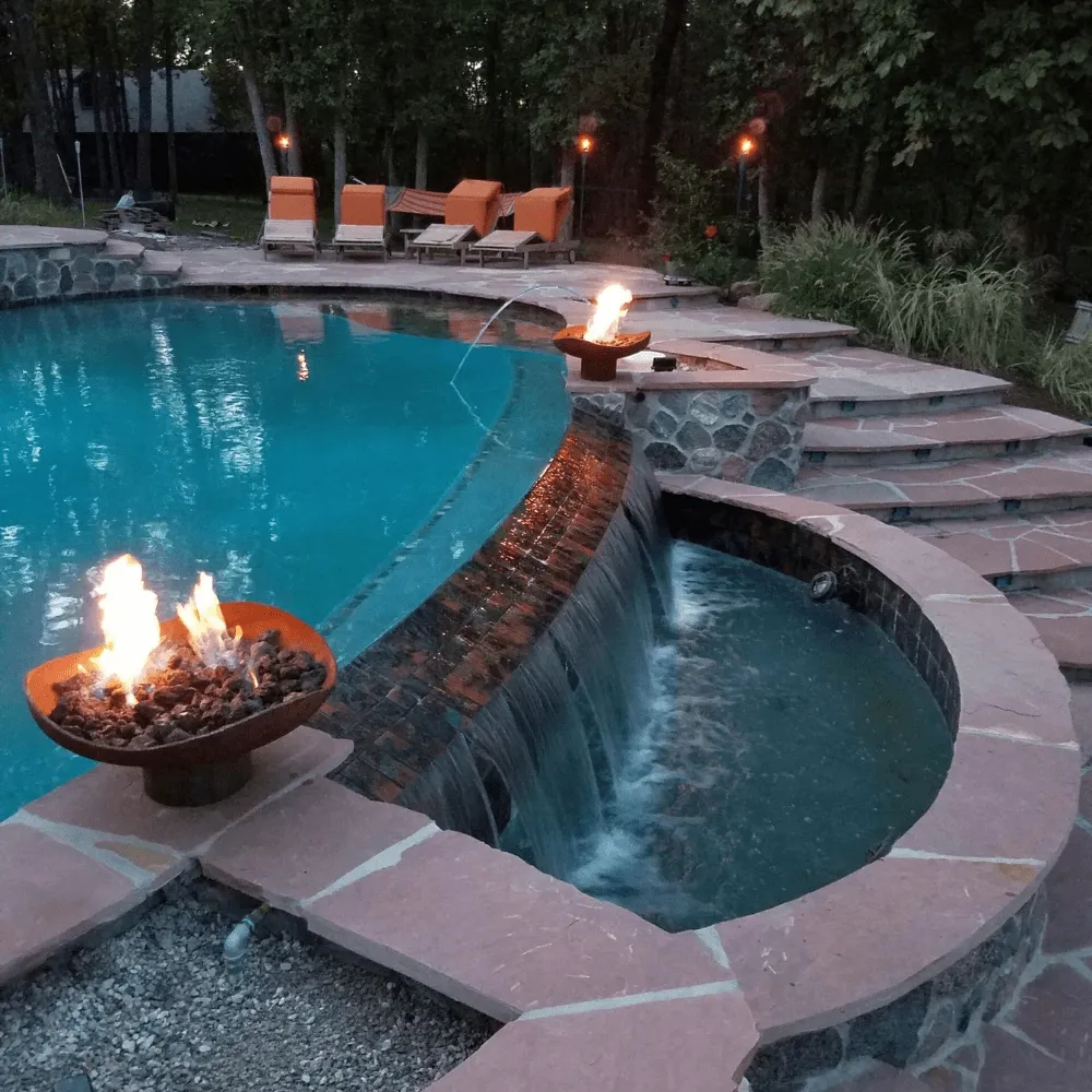 The Fire Pit Gallery 24-Inch Mini Sand Dune Portable Steel Fire Bowl