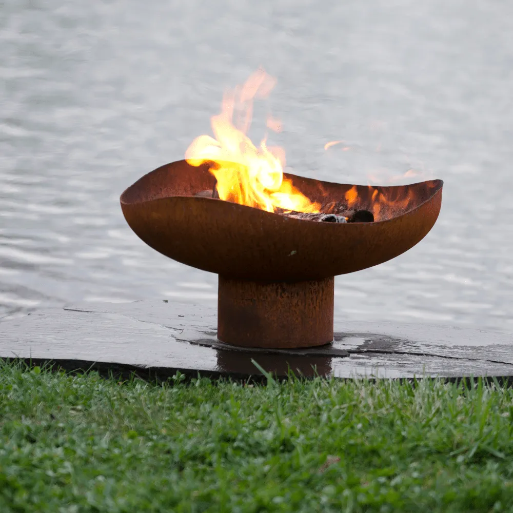 The Fire Pit Gallery 24-Inch Mini Sand Dune Portable Steel Fire Bowl