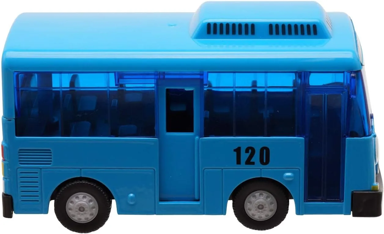 The Little Bus Tayo and freinds - Tayo Bus Cars Toy Pull-Back Motor Vehicle Ride Car Toys for Kids (Tayo)