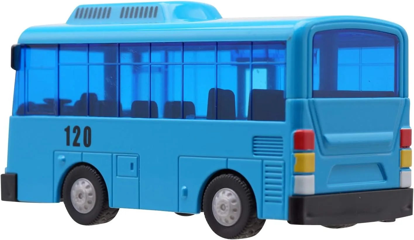 The Little Bus Tayo and freinds - Tayo Bus Cars Toy Pull-Back Motor Vehicle Ride Car Toys for Kids (Tayo)