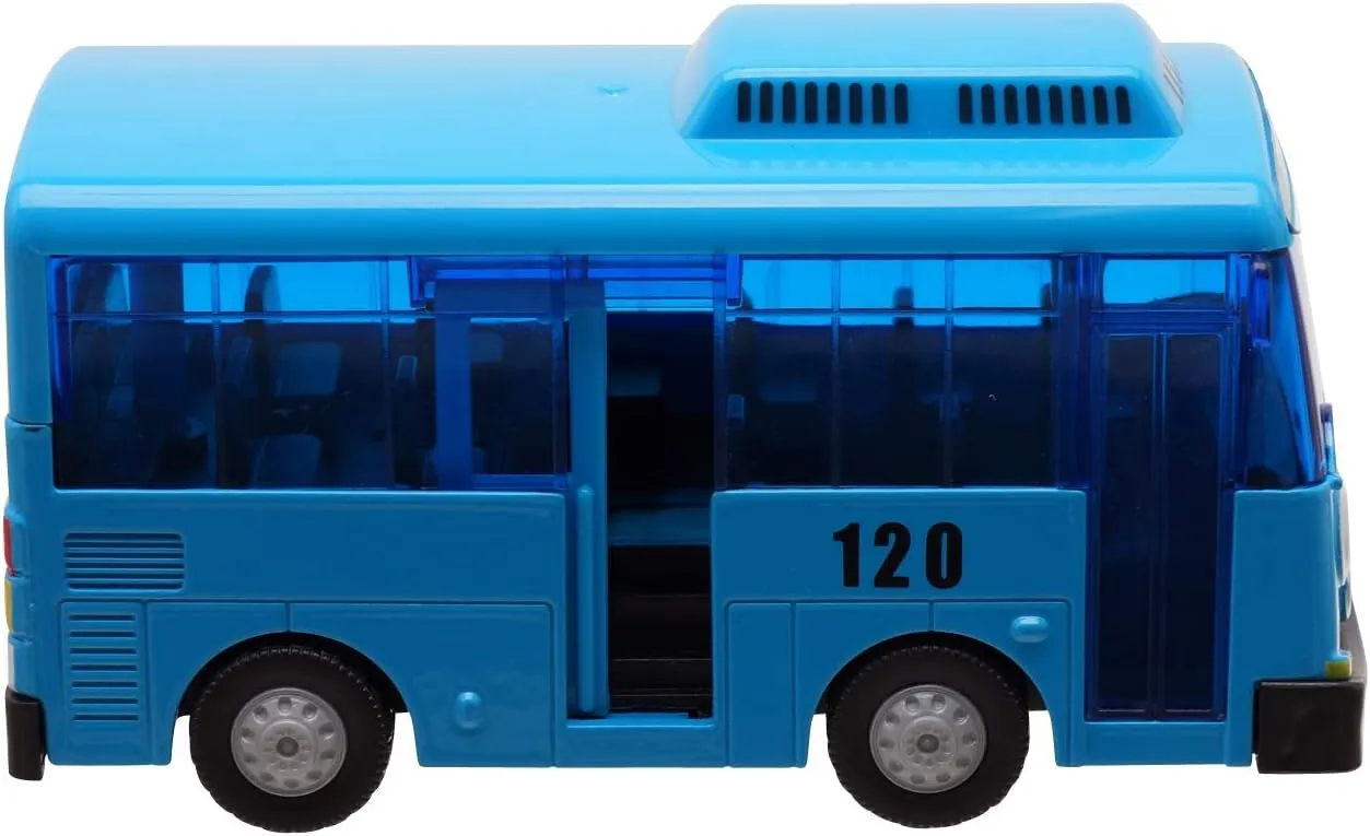 The Little Bus Tayo and freinds - Tayo Bus Cars Toy Pull-Back Motor Vehicle Ride Car Toys for Kids (Tayo)