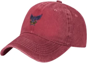 The Mighty Eagle Baseball Cap for Men Women Washed Cotton Adjustable Vintage Dad Hat