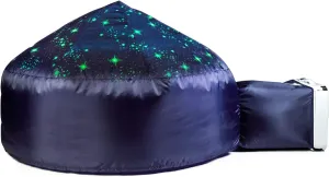 The Original Patented AirFort - Build A Fort in 30 Seconds, Inflatable Fort for Kids, Play Tent for 3-12 Years, A Playhouse Where Imagination Runs Wild, Fan not Included (Starry Night)