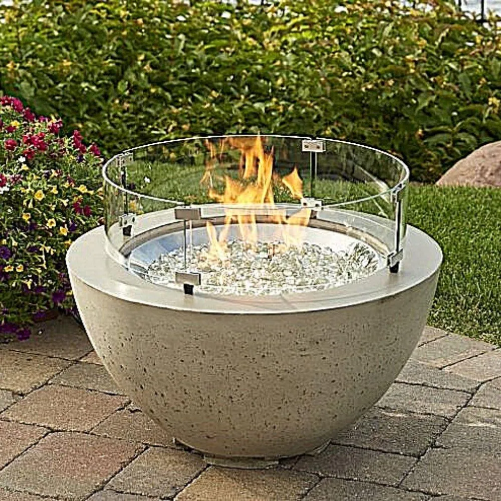 The Outdoor GreatRoom Company Cove 29-Inch Round Gas Fire Bowl