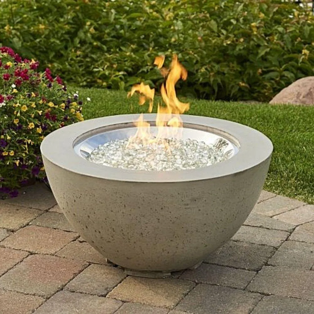 The Outdoor GreatRoom Company Cove 29-Inch Round Gas Fire Bowl
