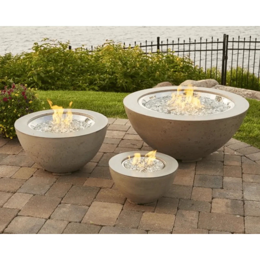 The Outdoor GreatRoom Company Cove 29-Inch Round Gas Fire Bowl