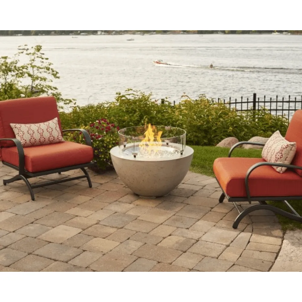The Outdoor GreatRoom Company Cove 29-Inch Round Gas Fire Bowl