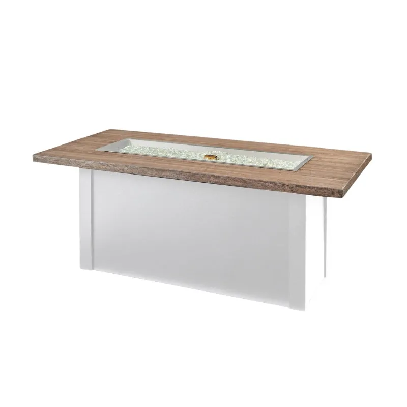 The Outdoor Greatroom Havenwood Rectangular Gas Fire Pit Table