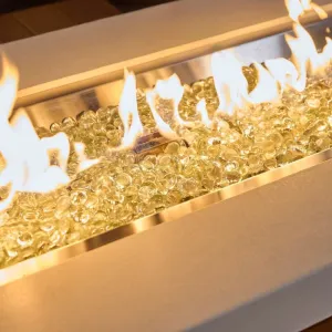 The Outdoor Greatroom Uptown Linear Gas Fire Pit Table | UPT-1242