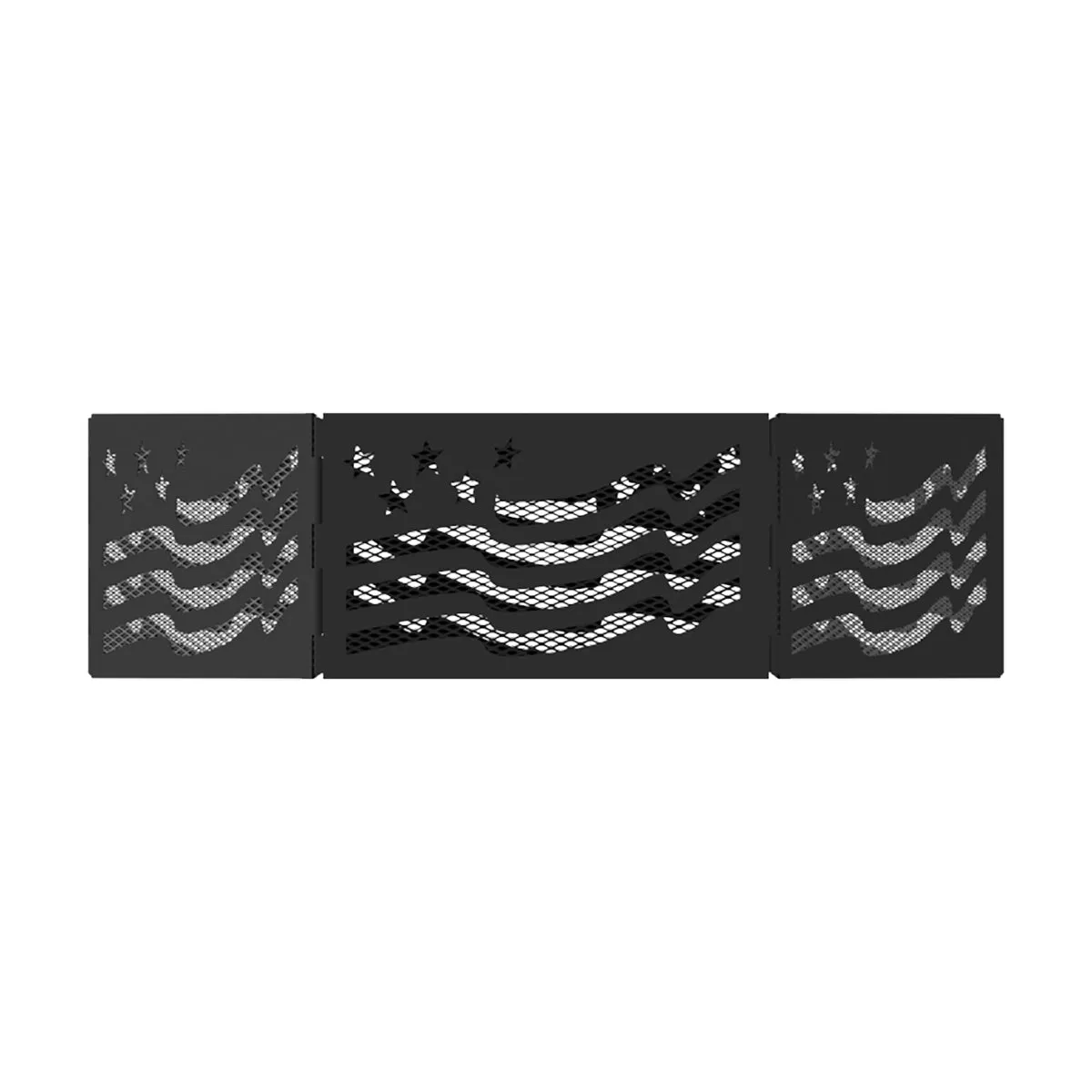 The Zion Portable Folding Fire Ring – Stars and Stripes