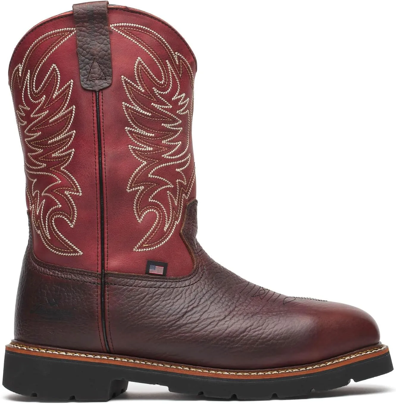 Thorogood Men's American Heritage Square Toe Wellington Waterproof Safety Industrial Boot