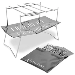TokyoCamp Fire pit Folding fire pit Compact