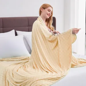 Topcee Cooling Blanket, Summer Cooling Blankets for Hot Sleepers, Arc-Chill Q-Max>0.5 Cool Fiber, Oeko-TEX 100% Certified, Soft, Breathable, Double-Side Bed Throw,Keep Cool for Adults Kids 90"x108"