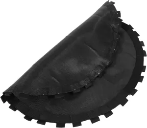 Trampoline Replacement Jumping Mat Heavy Duty Black Mesh Cushion Compatible with Spring Trampolines Durable and Secure Accessory for Endless Fun