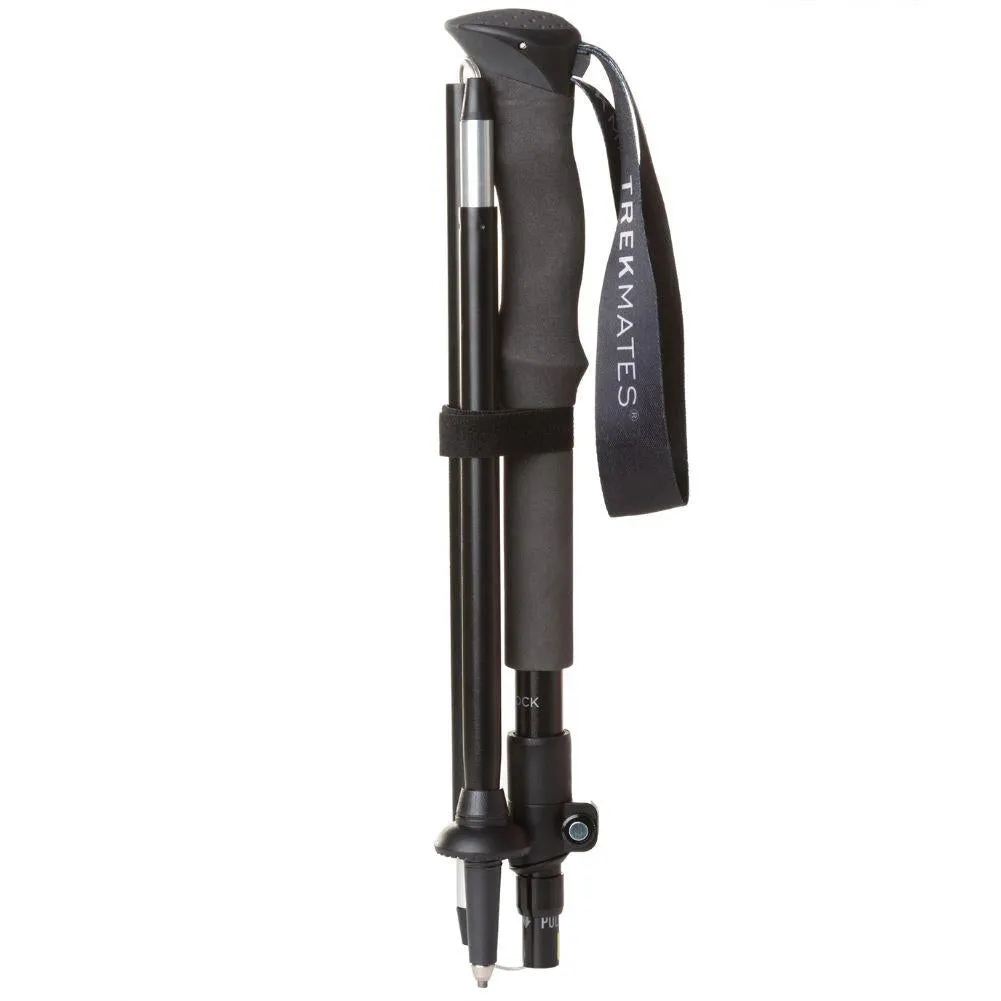 Trekmates Fold Lock Walking Pole (Black)
