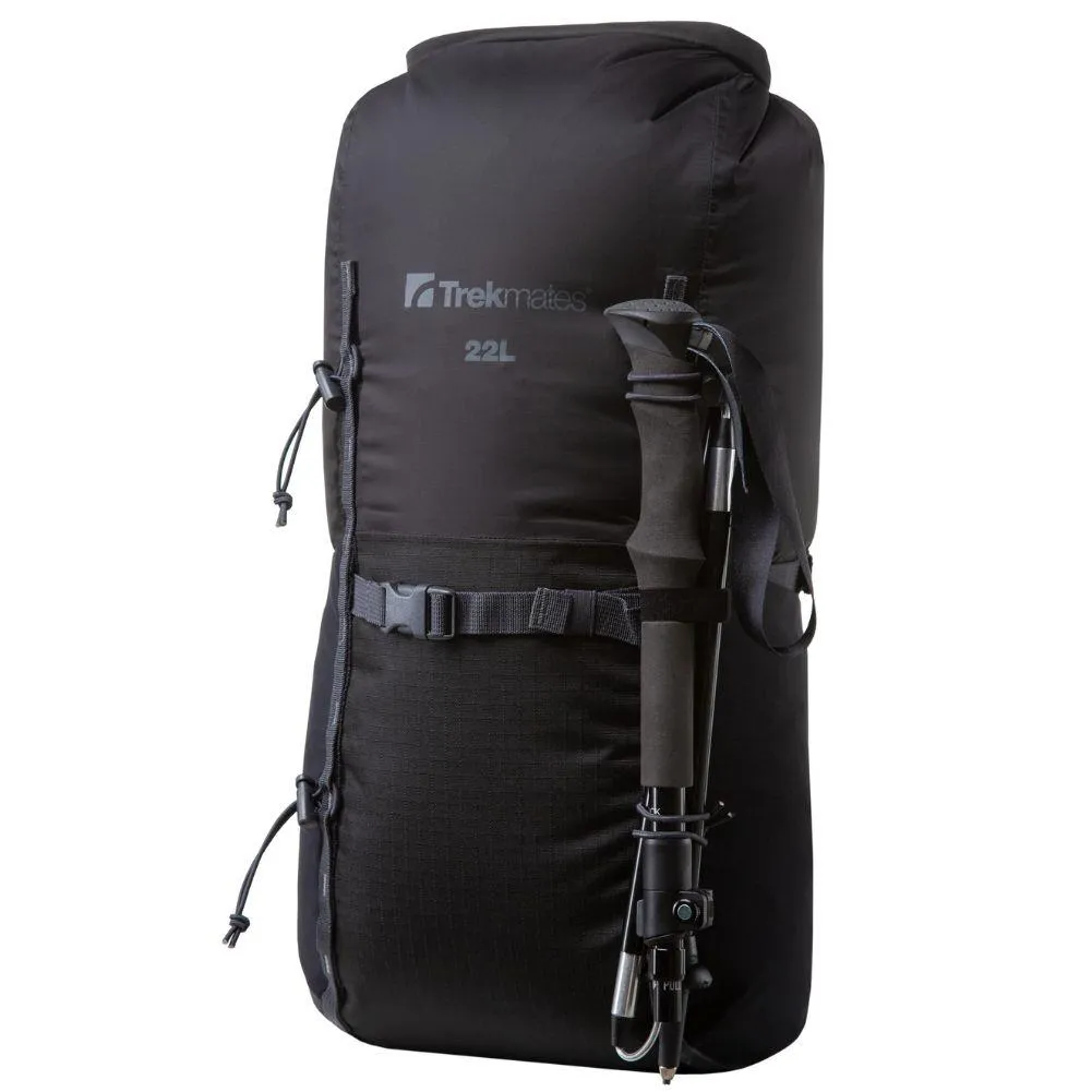 Trekmates Fold Lock Walking Pole (Black)