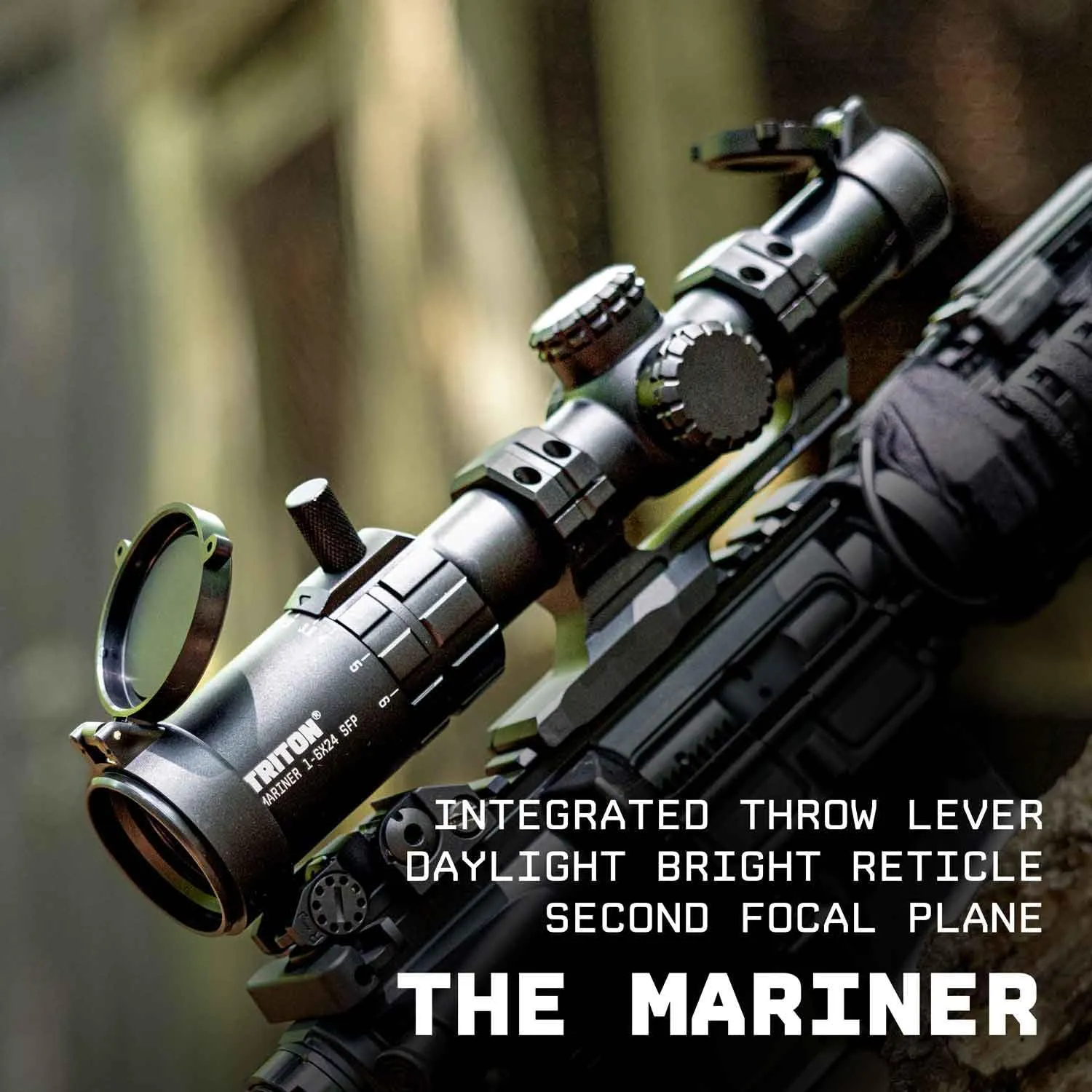 Triton Mariner Second Focal Plane SFP LPVO Rifle Scope