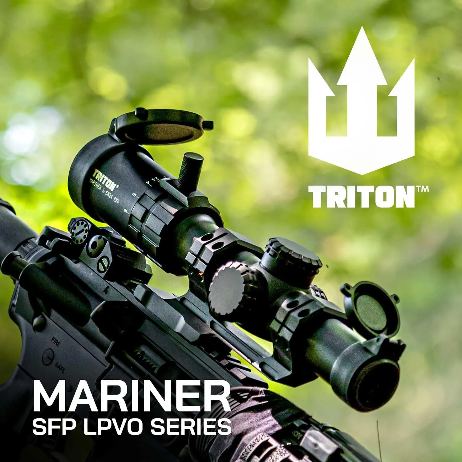 Triton Mariner Second Focal Plane SFP LPVO Rifle Scope