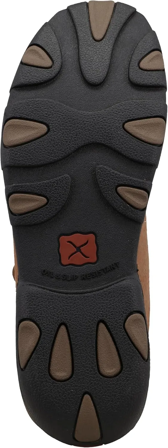 Twisted X Men's Work Chukka Driving Moc, Moc Toe Nano Toe
