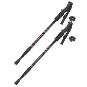 Ultralight Adjustable Hiking Poles with built in compass
