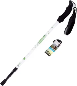 Ultralight Aluminum-Lightweight Telescopic Hiking Poles,Aluminum Alloy Inner Lock Ultra Light Short Telescopic Folding Straight Handle