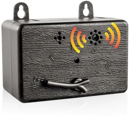 Ultrasonic Anti-Bark Device, 60 Feet Range, 3 Modes, Indoor Outdoor Dog Bark Control