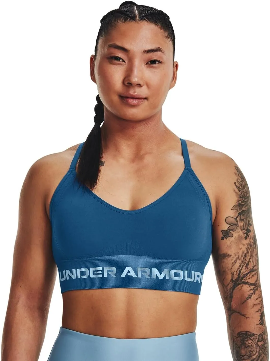 Under Armour Women's Seamless Low Impact Long Sports Bra