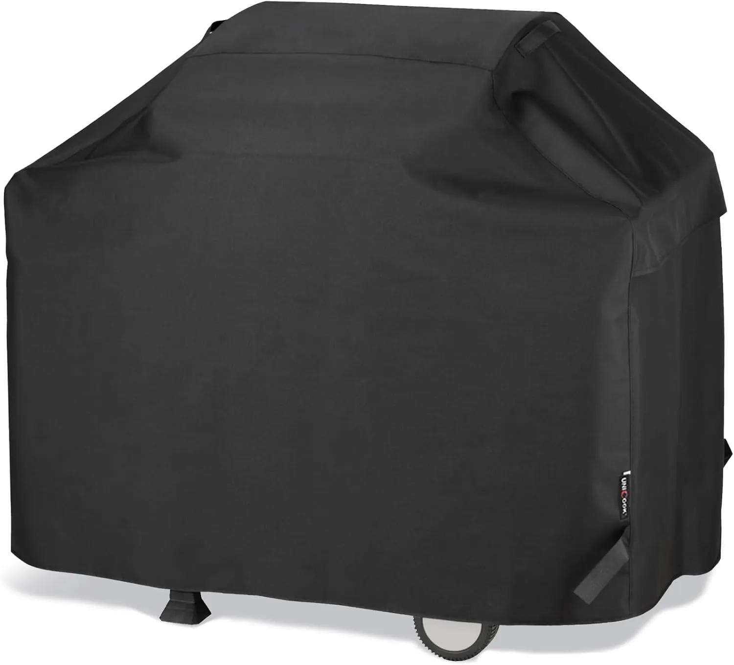 Unicook 50 Inch Outdoor BBQ Grill Cover with Air Vents/Handles/Straps, Heavy Duty Waterproof, Fade Resistant, Fits for Weber Char-Broil Nexgrill 2-3 Burner Gas Grills etc