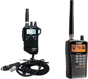 Uniden PRO538HHFM 40-Channel CB Radio and Bearcat BC125AT 500-Channel Scanner Bundle