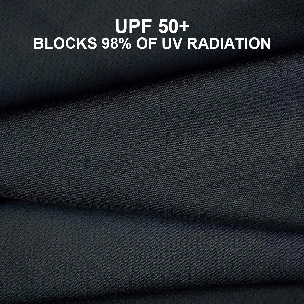 Unisex UV Protective Fingerless Gloves UPF 50  Summer Sun Glove for Outdoor Fishing Cycling Hiking Driving Kayaking