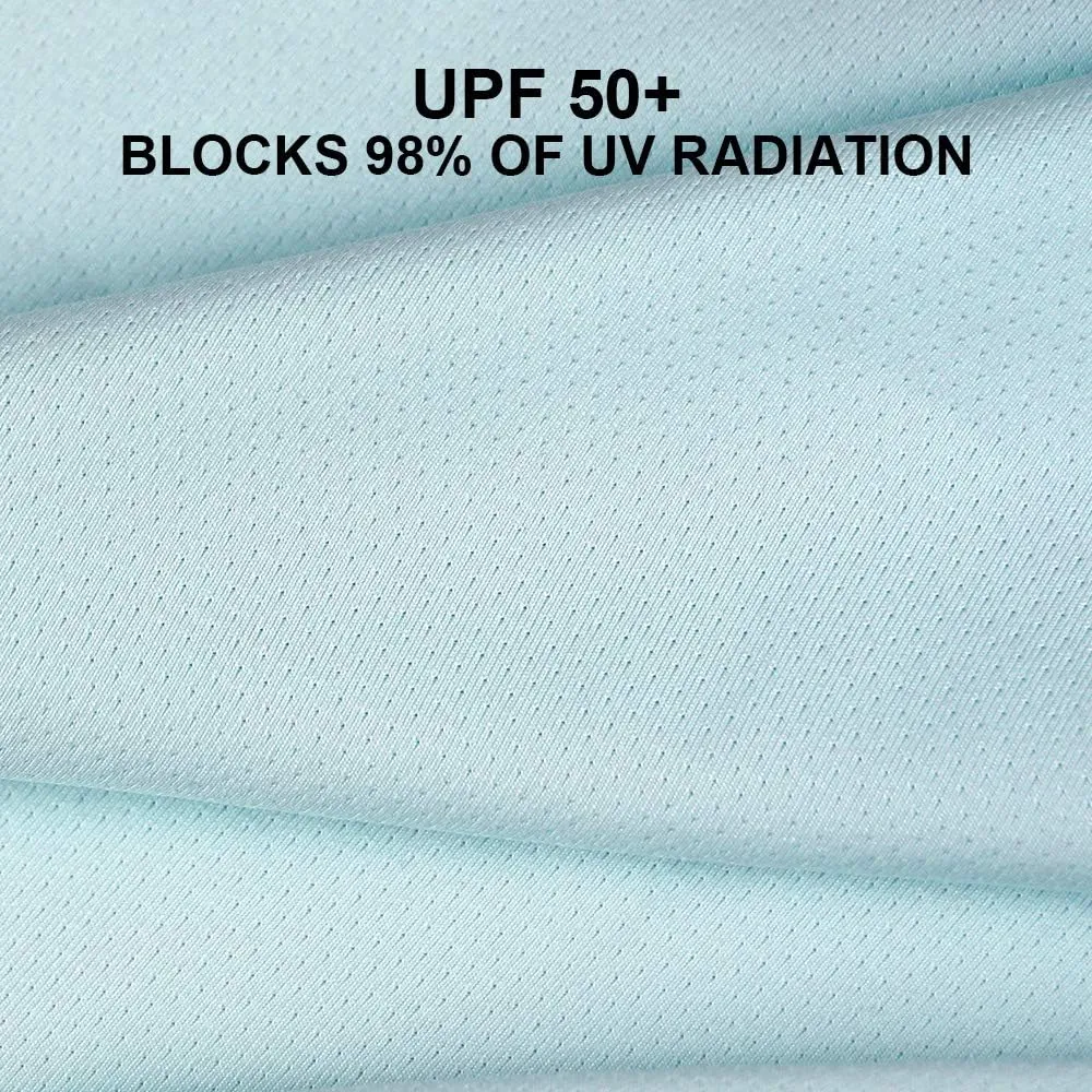 Unisex UV Protective Fingerless Gloves UPF 50  Summer Sun Glove for Outdoor Fishing Cycling Hiking Driving Kayaking