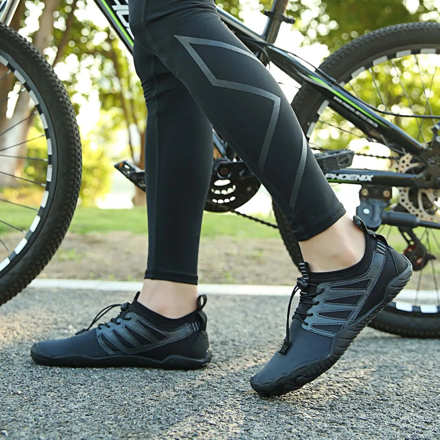 Unisex Walking Shoes Non-Slip Soft Bottom Fitness Dance Training Shoes Lightweight Barefoot Shoes Breathable Bicycle Shoes Outdoor Beach Swimming Water Shoes