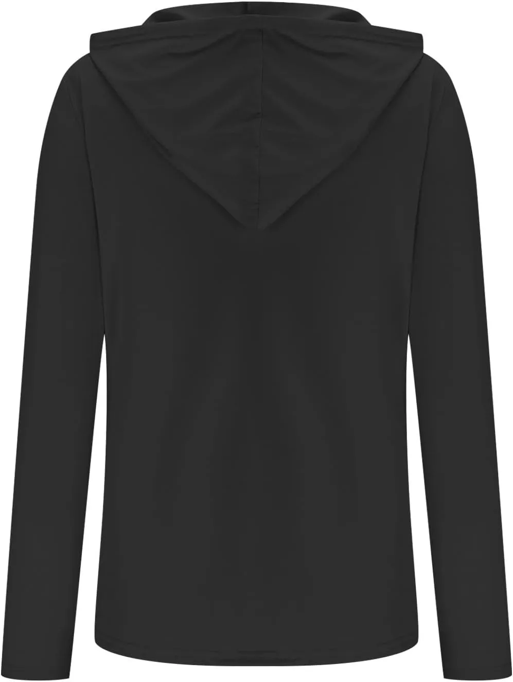 UPF 50  Women's Sun Shirt UV Protection Hoodie Lightweight Breathable Long Sleeve Outdoor Rash Guard Hooded T-Shirt