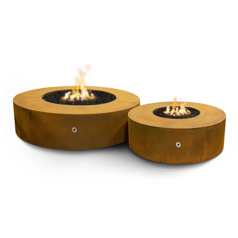 Upland Fire Pit - Corten Steel | 48" w x 18" h