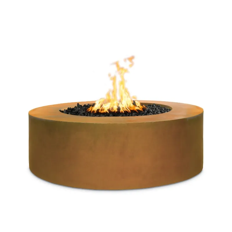 Upland Fire Pit - Corten Steel | 48" w x 18" h