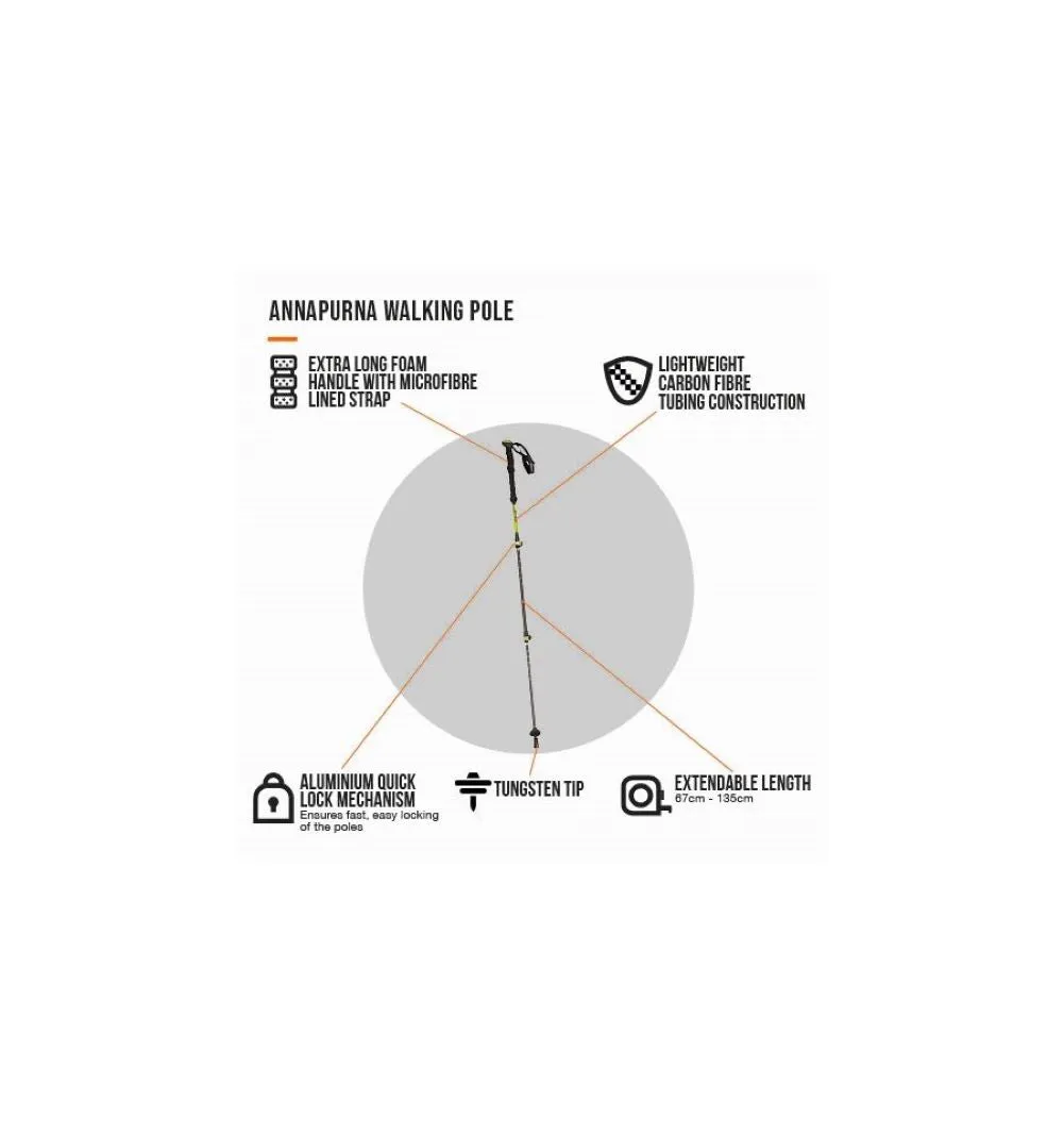 Vango Annapurna Carbon Walking Pole