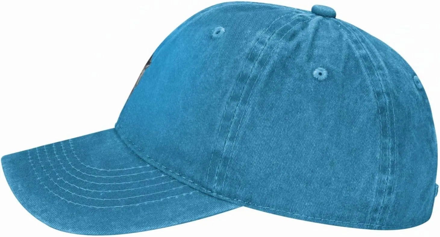 Viking Norse Wolf Raven Vintage Baseball Cap Unisex Adjustable Cowboy Hat Outdoor Travel Casual Hat Black