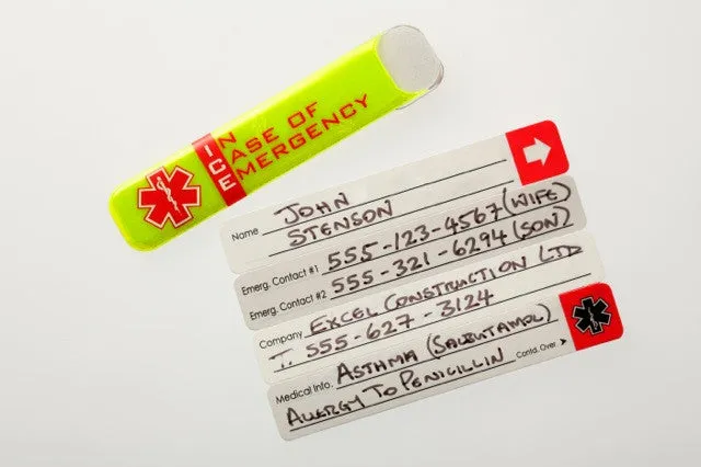 VITAL ID WORKER ICE TAG WSID-01