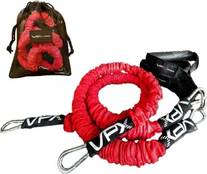 VPX Power Resistance Training System 3.0 | Total 3-Way Stacking Home, Gym, Sport Fitness | Men & Women | 220 LBs Adjustable Suspension Resistant Strength | Leg, Squat, Press, Push, Glute, Arm, LAT