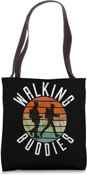 Walking Buddies Nordic Walking Friends Tote Bag
