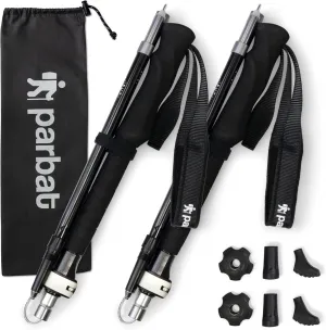 Walking Trekking Poles - 2 Pack, Lightweight and Ultra Portable Hiking Sticks for Trekking/Camping/Climbing/Backpacking/Nordic Walking
