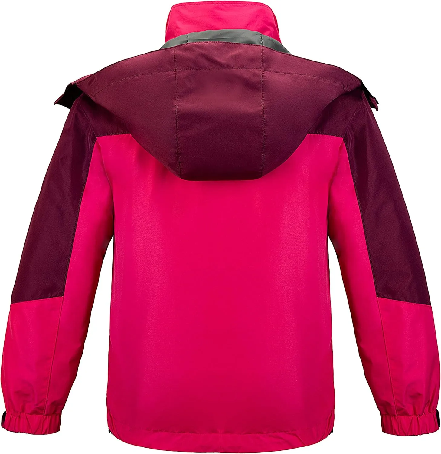 wantdo Girl's Ski Jacket Warm 3 in 1 Winter Coat Fleece Lined Snow Coat