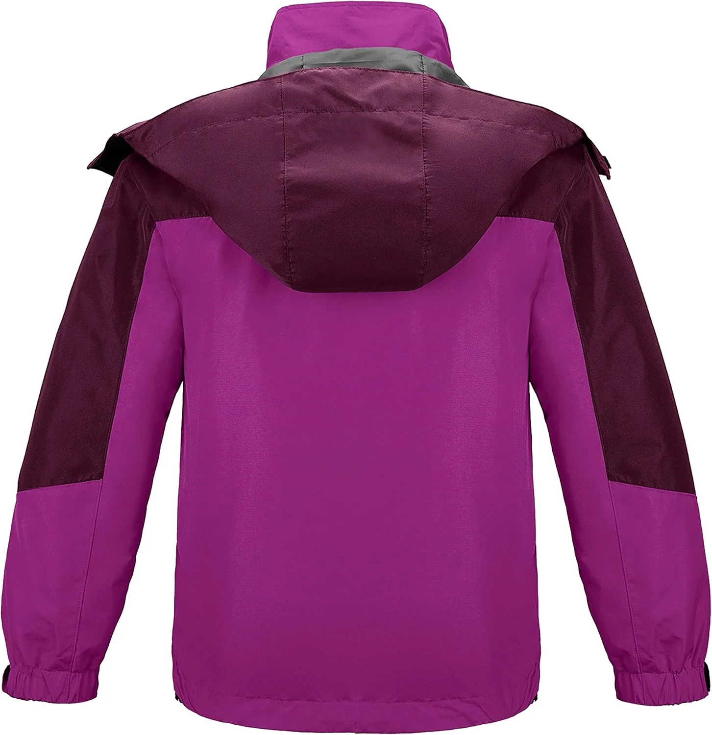 wantdo Girl's Ski Jacket Warm 3 in 1 Winter Coat Fleece Lined Snow Coat