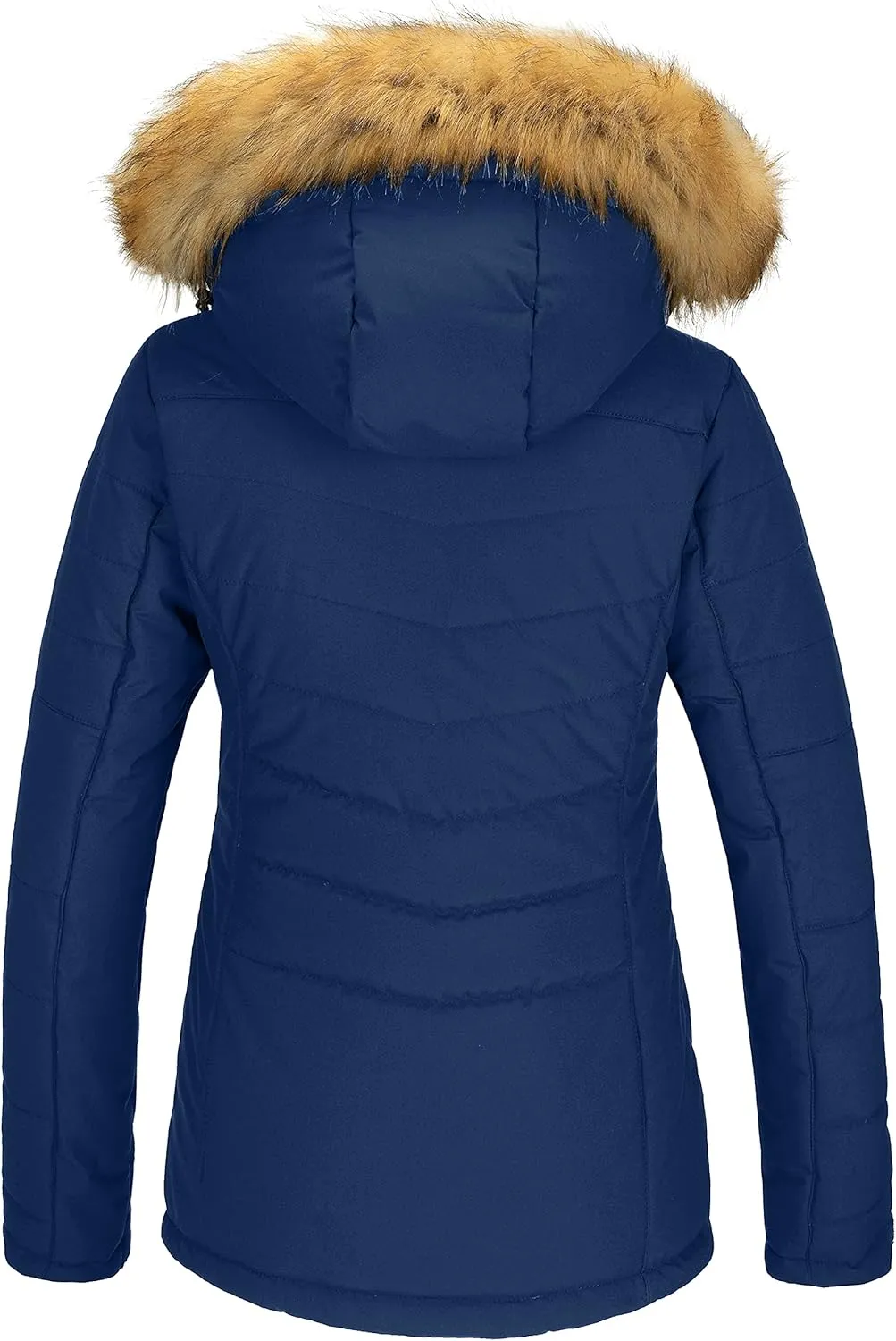 wantdo Women's Waterproof Ski Jacket Hooded Snow Coat Mountain Winter Parka Snowboarding Jackets
